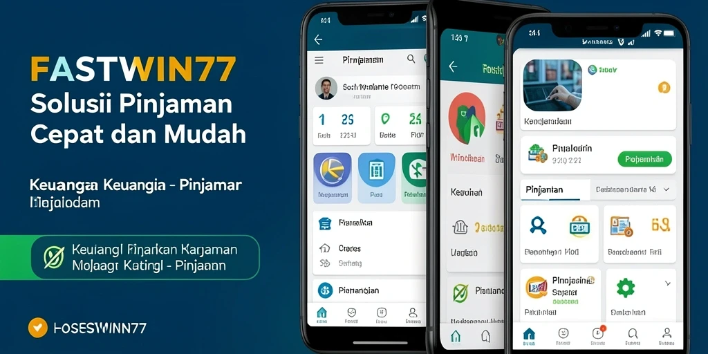 Antarmuka aplikasi FASTWIN77 yang mudah dan intuitif.
