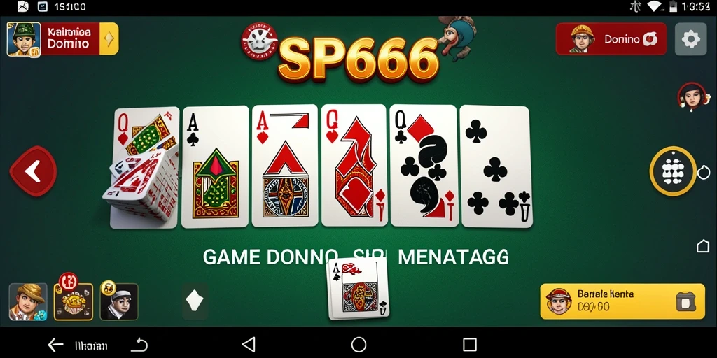 Tampilan antarmuka SP666 yang menarik dan user-friendly.