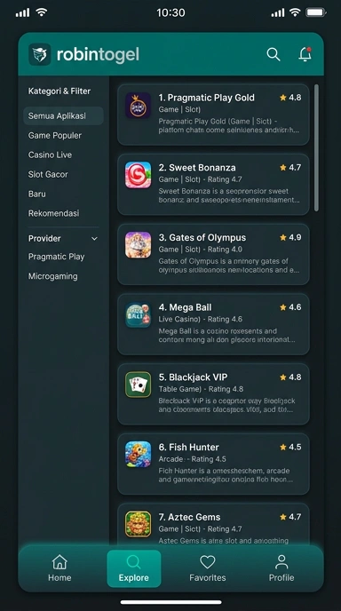 robintogel — Indeks Aplikasi Populer & Kanal Uji Terpercaya
